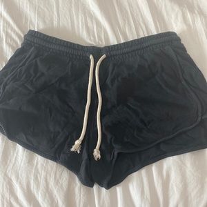 charcoal gray comfy lounge shorts